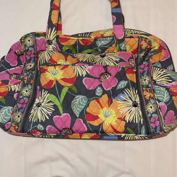Vera Bradley Diaper Bag in Jazzy Blooms - Picture 2 of 10